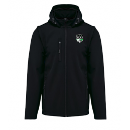 Veste softshell à capuche...
