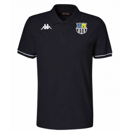 Polo coton BARLI adulte noir