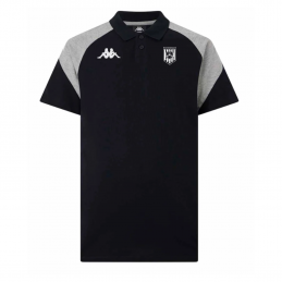 Polo LANETTO Noir/Gris Adulte