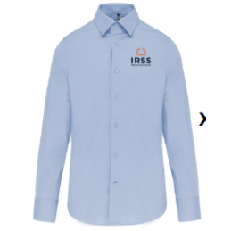 Chemise Coton Elasthannes Manches Longues